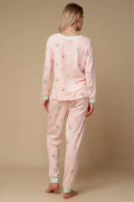 MACARONS pijama roz
